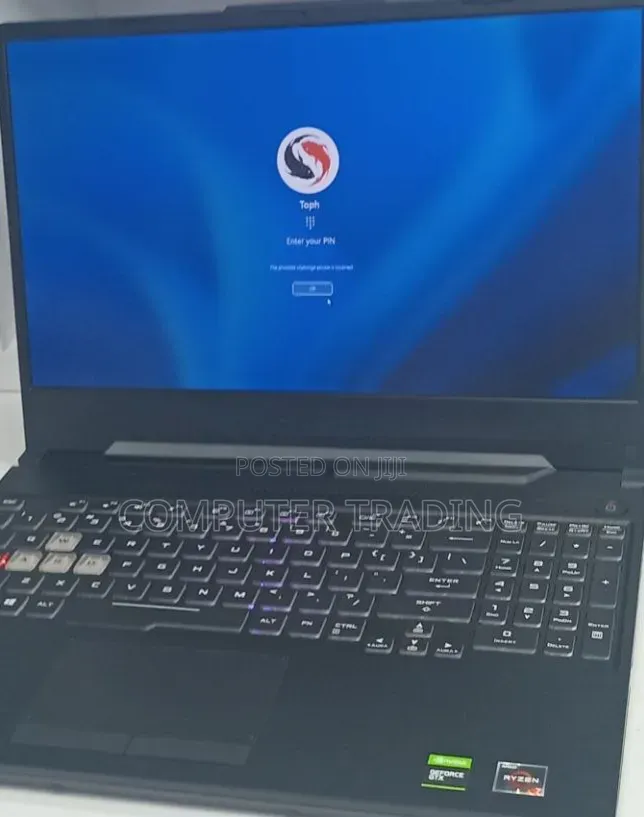 New Laptop Asus TUF Gaming A15 16GB AMD Ryzen 7 SSD 512GB