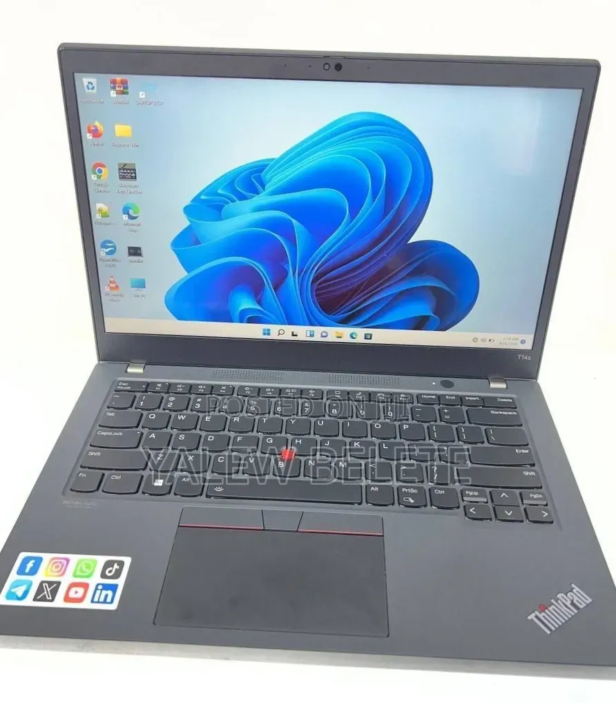New Laptop Lenovo ThinkPad T14 G3 32GB Intel Core i7 SSD 512GB