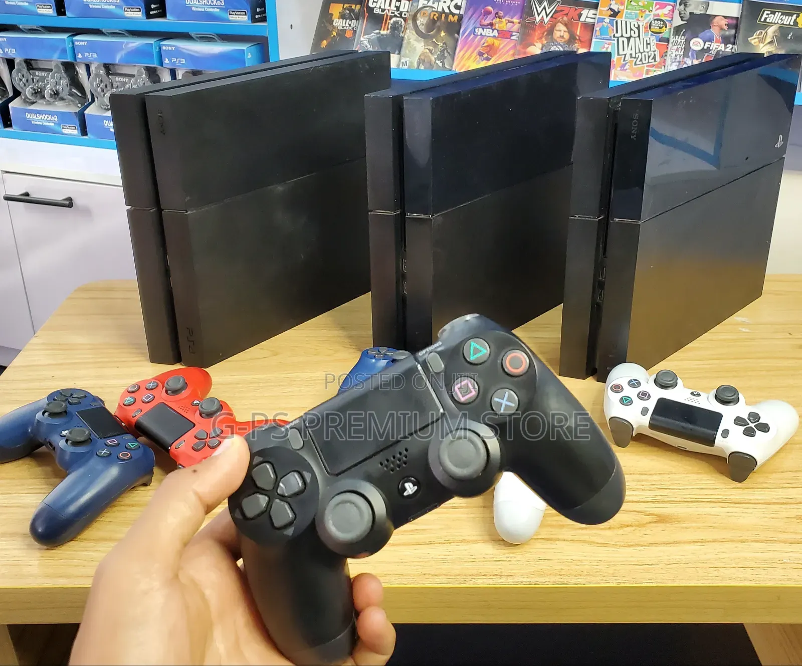PS4 Fat Jailbreak | FC 27 እና 10 ጌሞች | ዋስትና ያለው ከ Poland የመጣ
‎