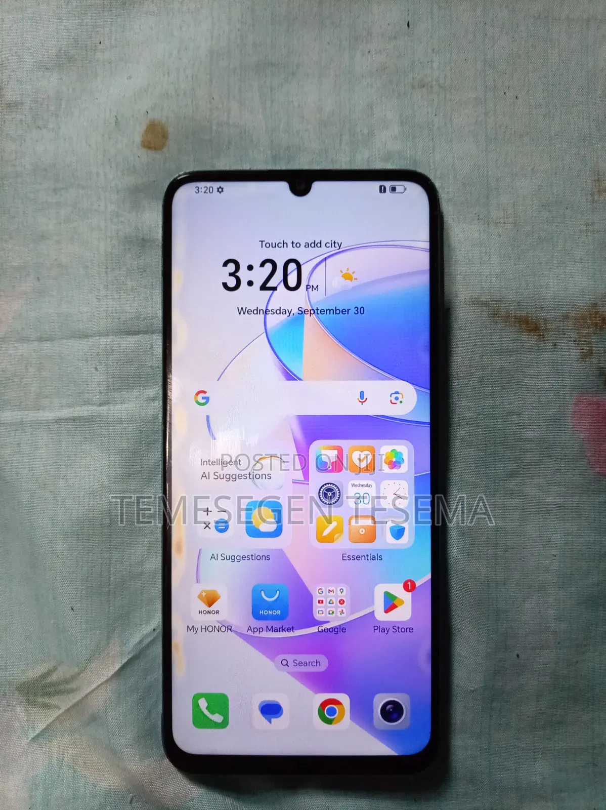 Honor X7a 128 GB Blue
