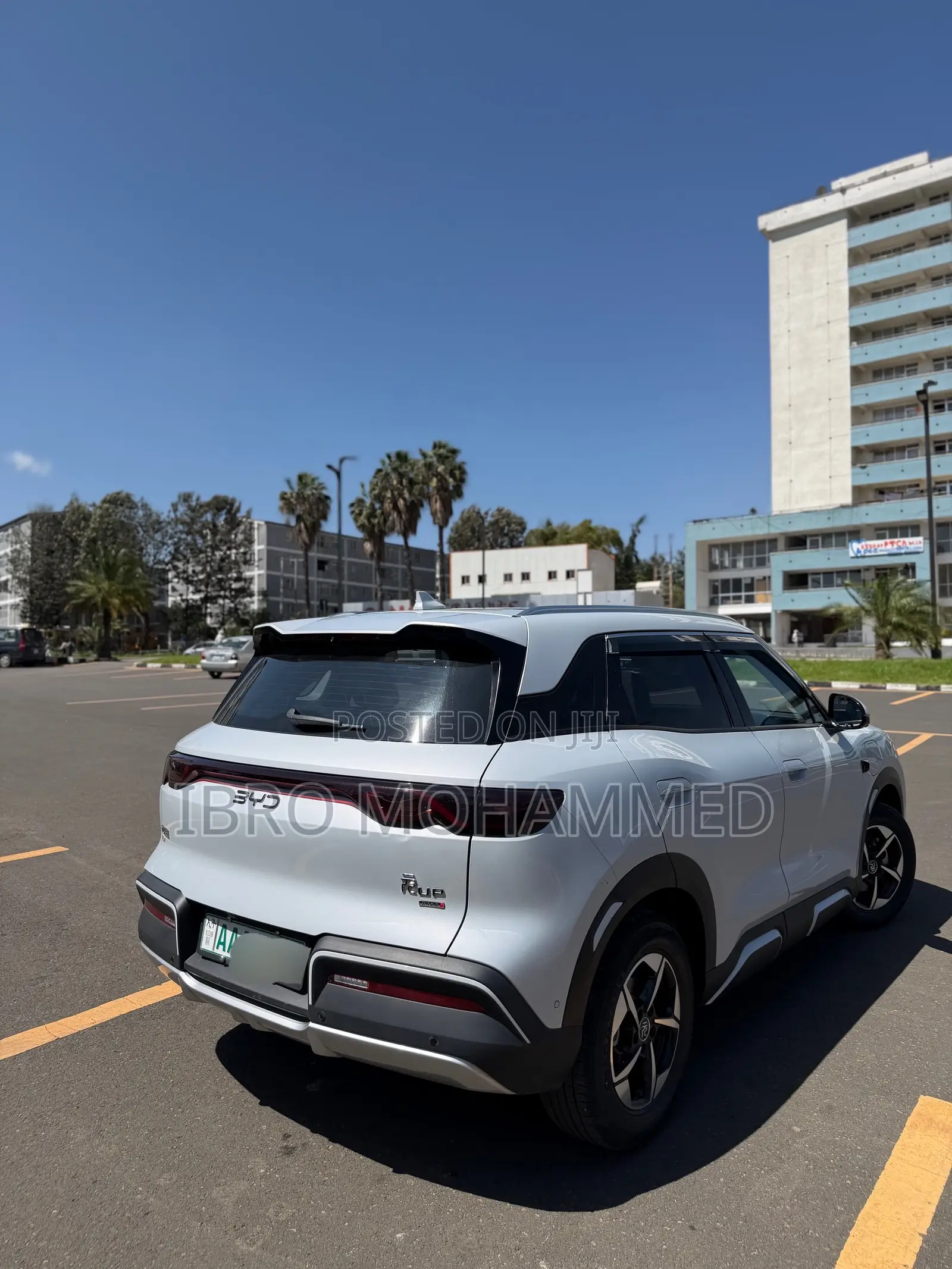 New BYD Yuan Up 2025 White