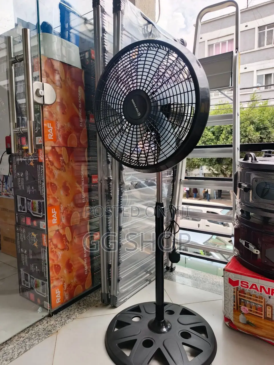 High Power Stand Floor Fan