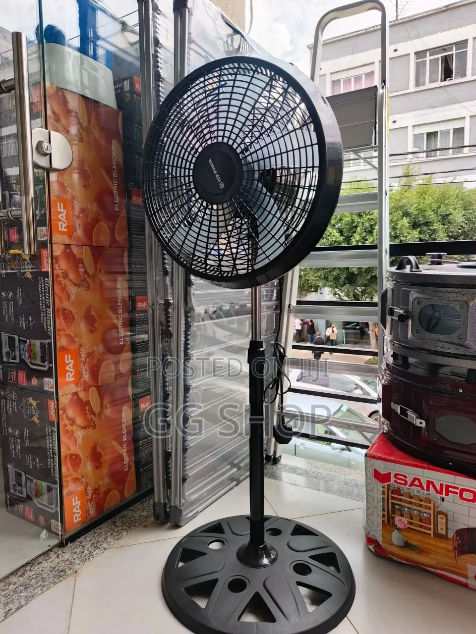 High Power Stand Floor Fan