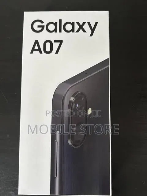 New Samsung Galaxy A07 128 GB Black