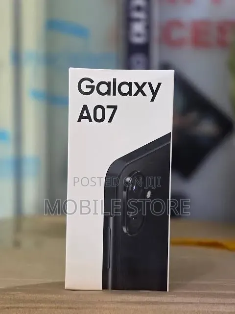 New Samsung Galaxy A07 128 GB Black