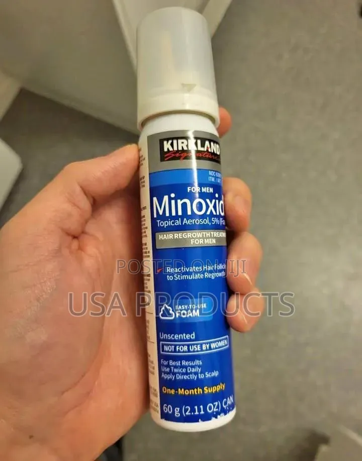 Foam Minoxidil Revitalize Hair Follicles With Kirkland Minoxidil 5%