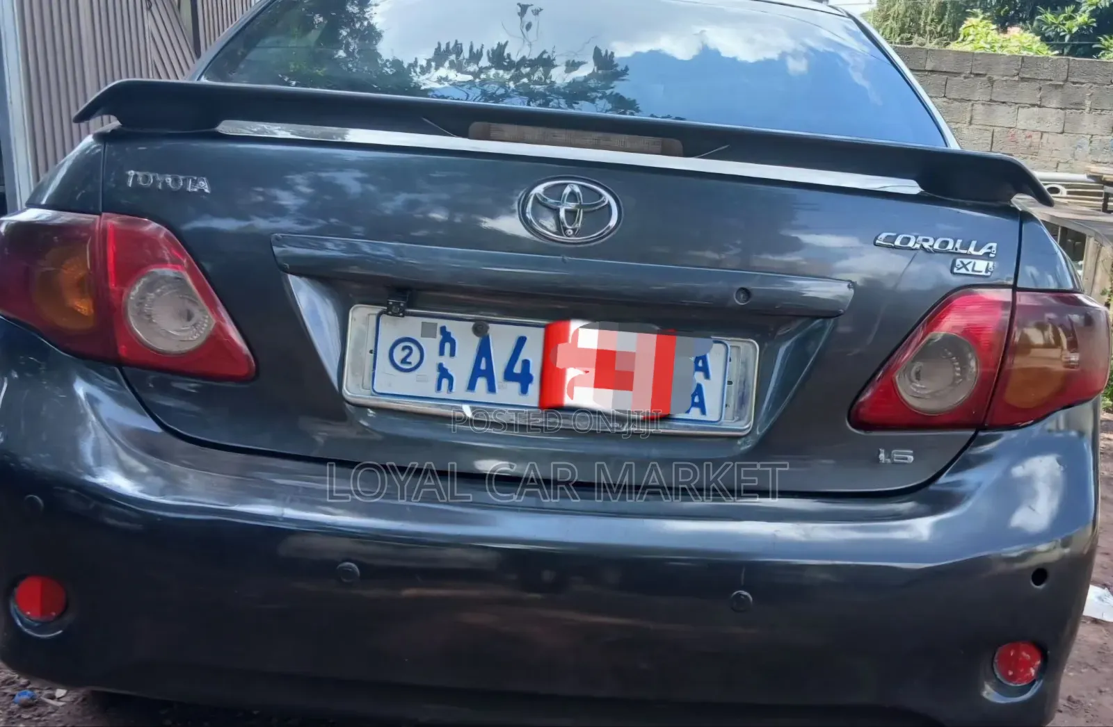 Toyota Corolla 2008 Gray