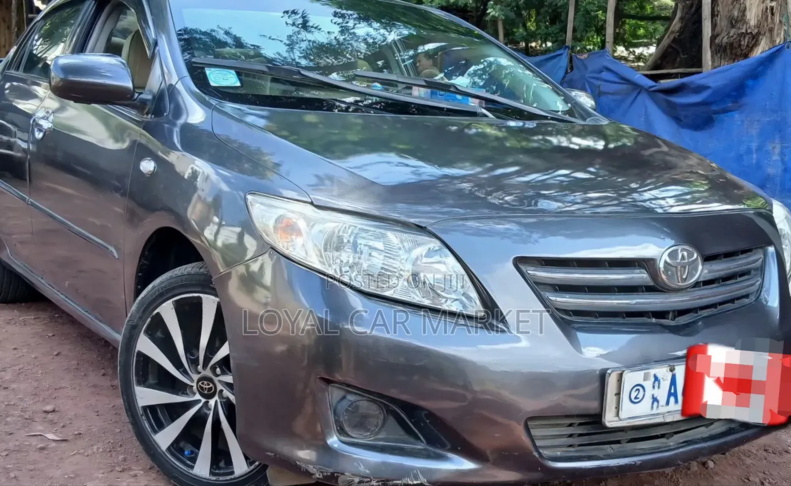 Toyota Corolla 2008 Gray