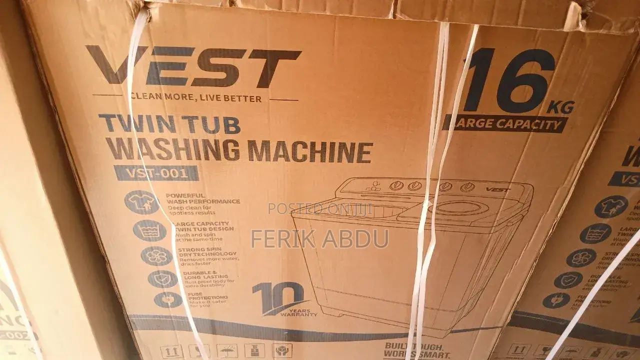 Vest 16kg Washing Machine