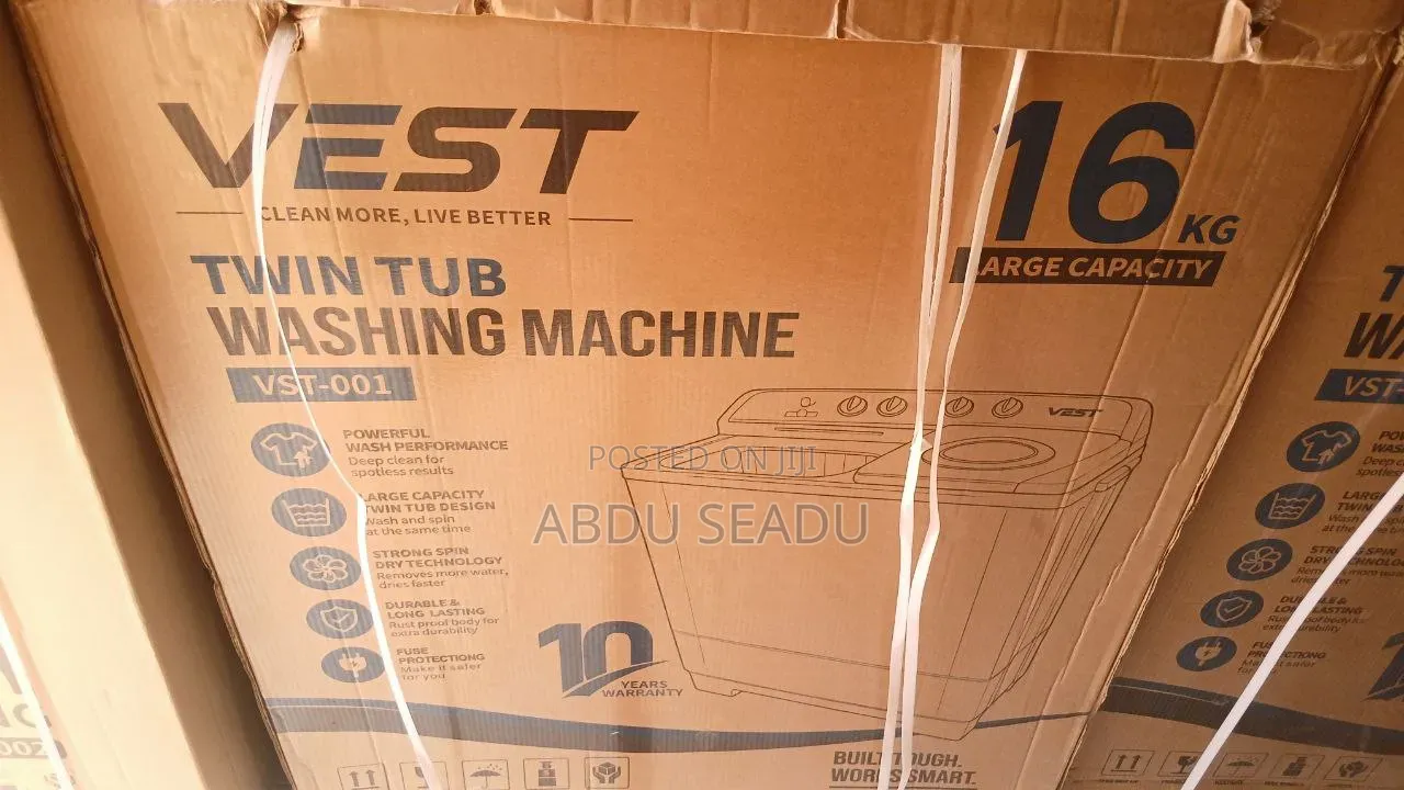 Vest 16kg Washing Machine