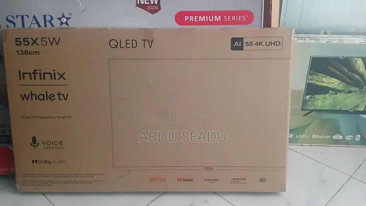 Inifinx 55" Qled 4k Smart TV