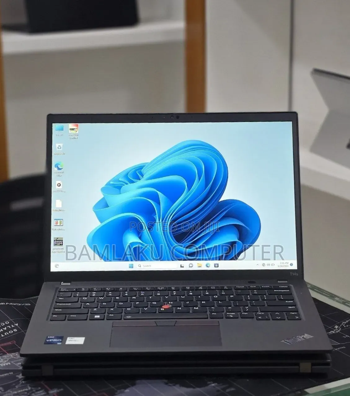 New Laptop Lenovo ThinkPad T14s Gen 2 16GB Intel Core i7 SSD 512GB