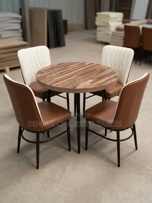 Modern Quality Leather Restaurant Chairs and Tables