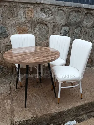 Modern Quality Leather Restaurant Chairs and Tables