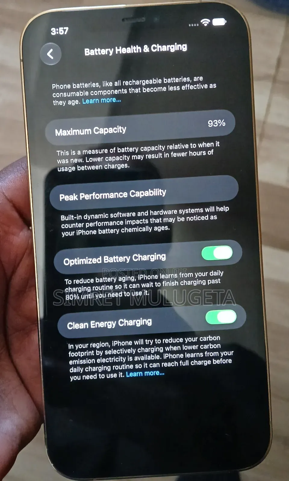 Apple iPhone 12 Pro Max 128 GB Gold