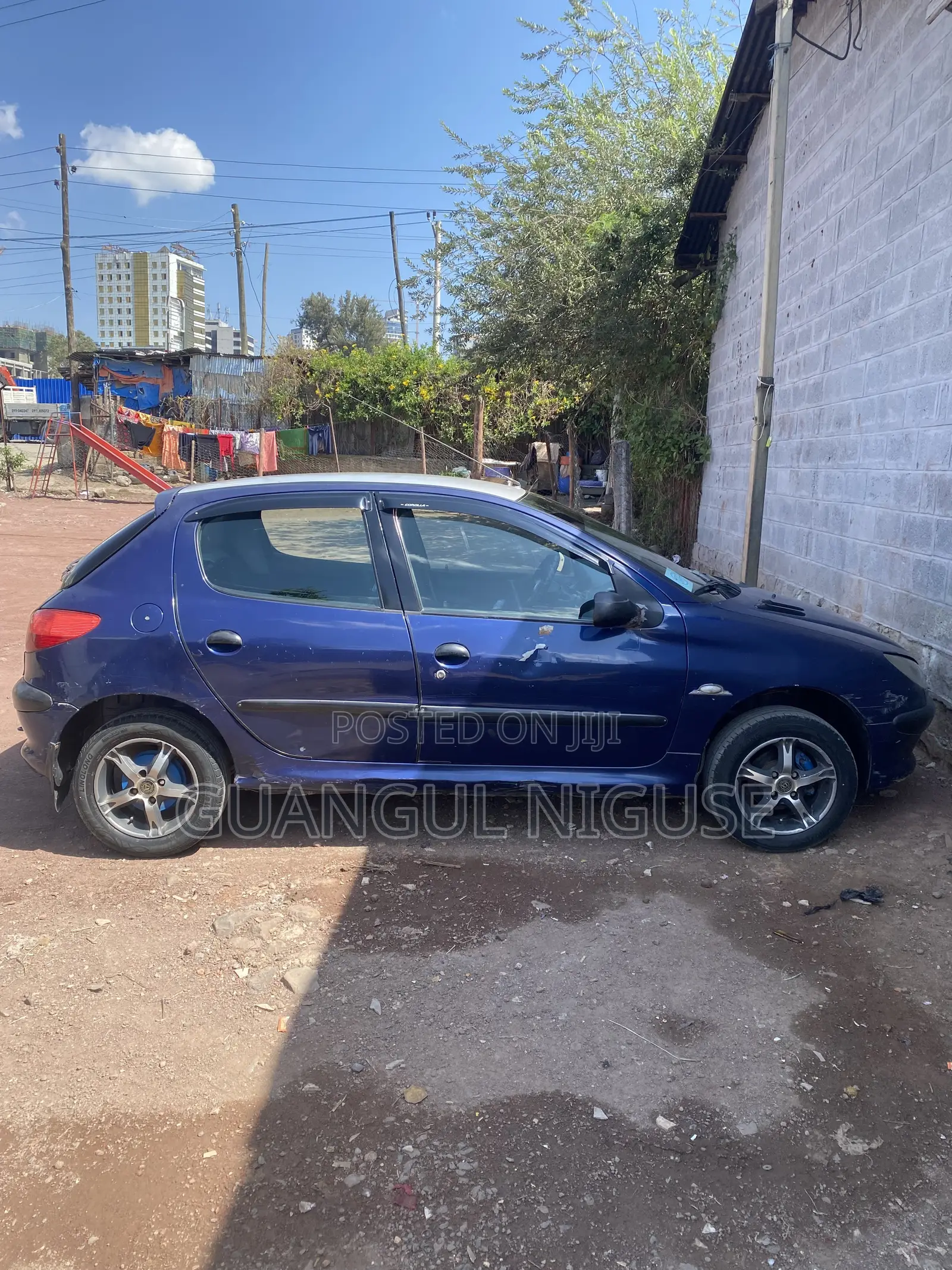 Peugeot 206 2002 Blue