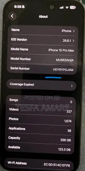 Apple iPhone 15 Pro Max 256 GB Gold