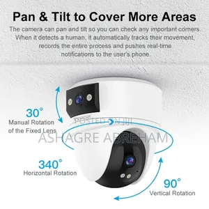 Dome Camera Dual Lens