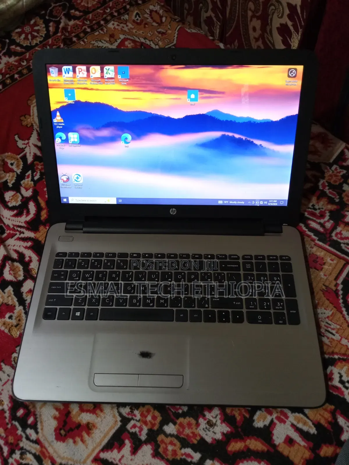 Laptop HP 14-dq1025cl 8GB Intel Core i3 HDD 512GB