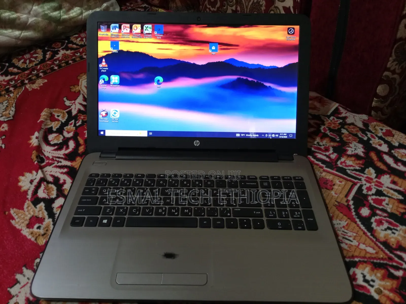 Laptop HP 14-dq1025cl 8GB Intel Core i3 HDD 512GB