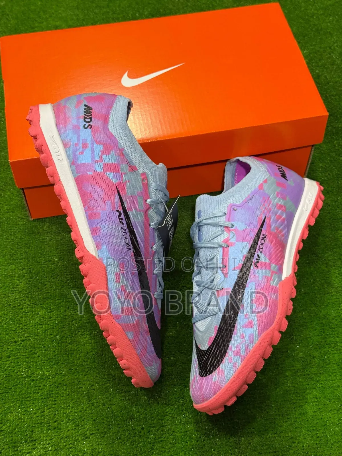 Nike Air Zoom Mercurial Vapor 15 Dream Speed Bright Pink/Blue Shoes