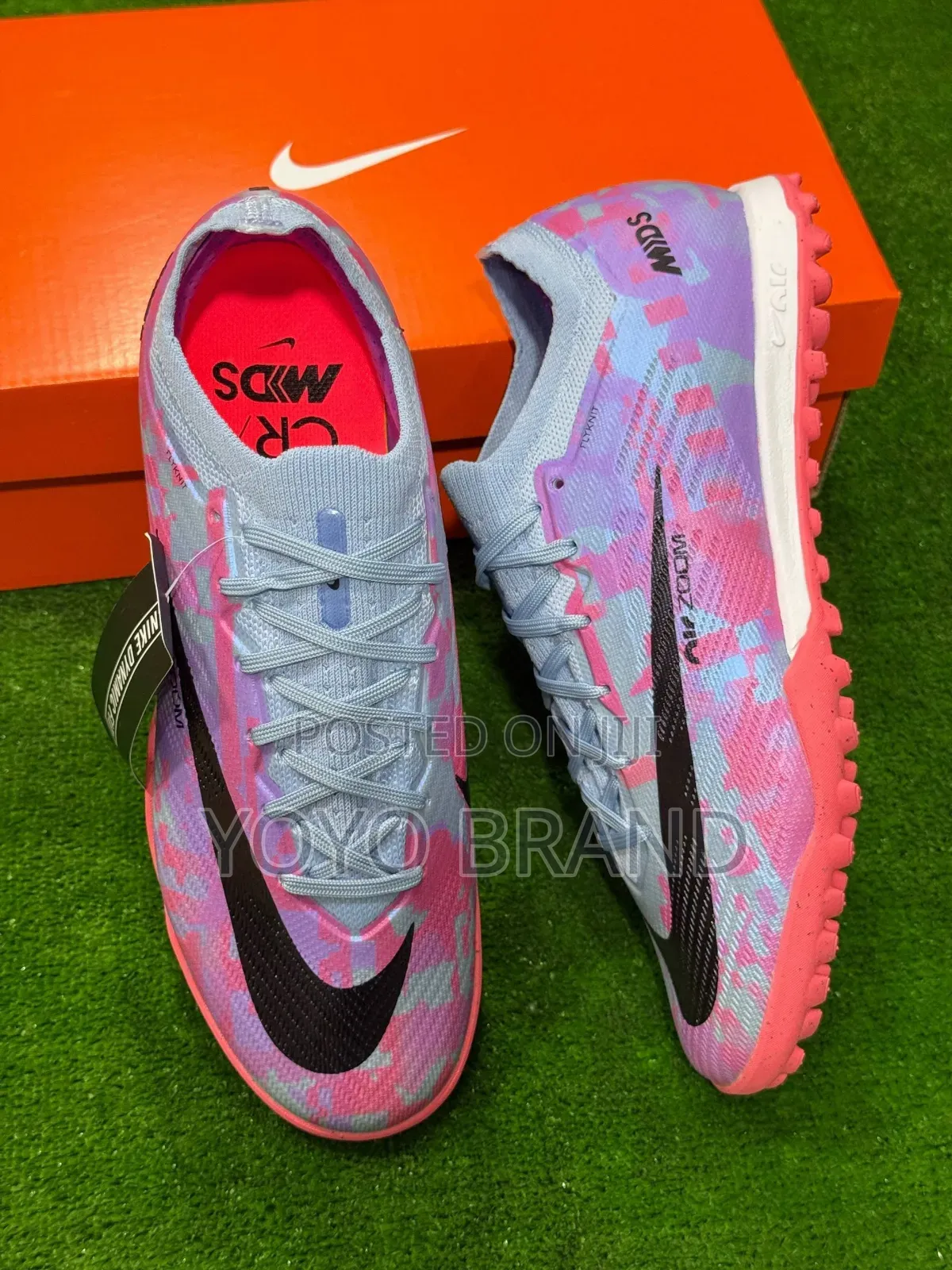 Nike Air Zoom Mercurial Vapor 15 Dream Speed Bright Pink/Blue Shoes