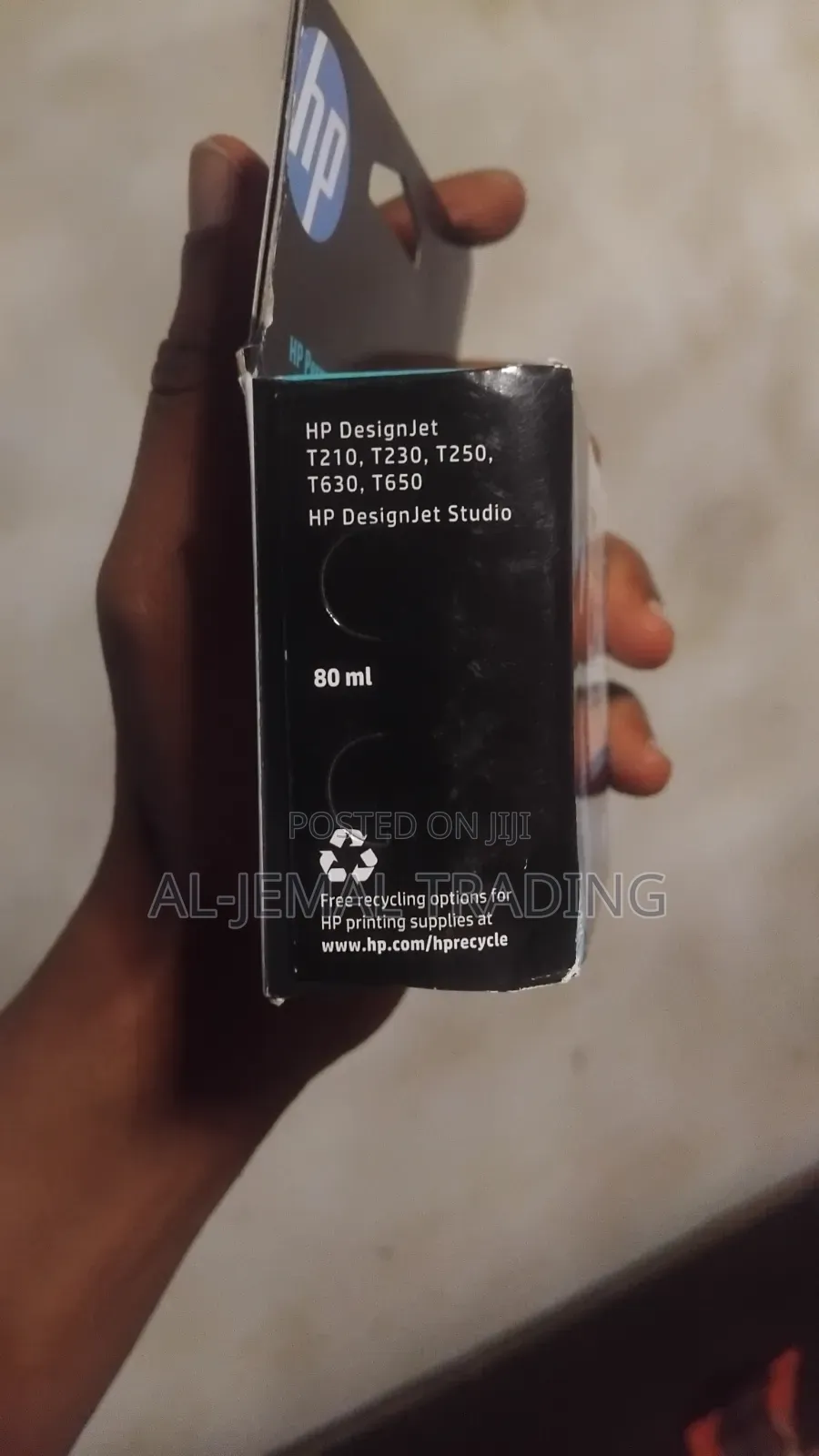 Original HP Ink 712 Black 80ml