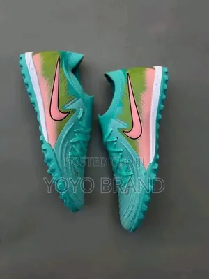 Nike Phantom GX 2 Elite TF Turf Soccer Light Green/Pink