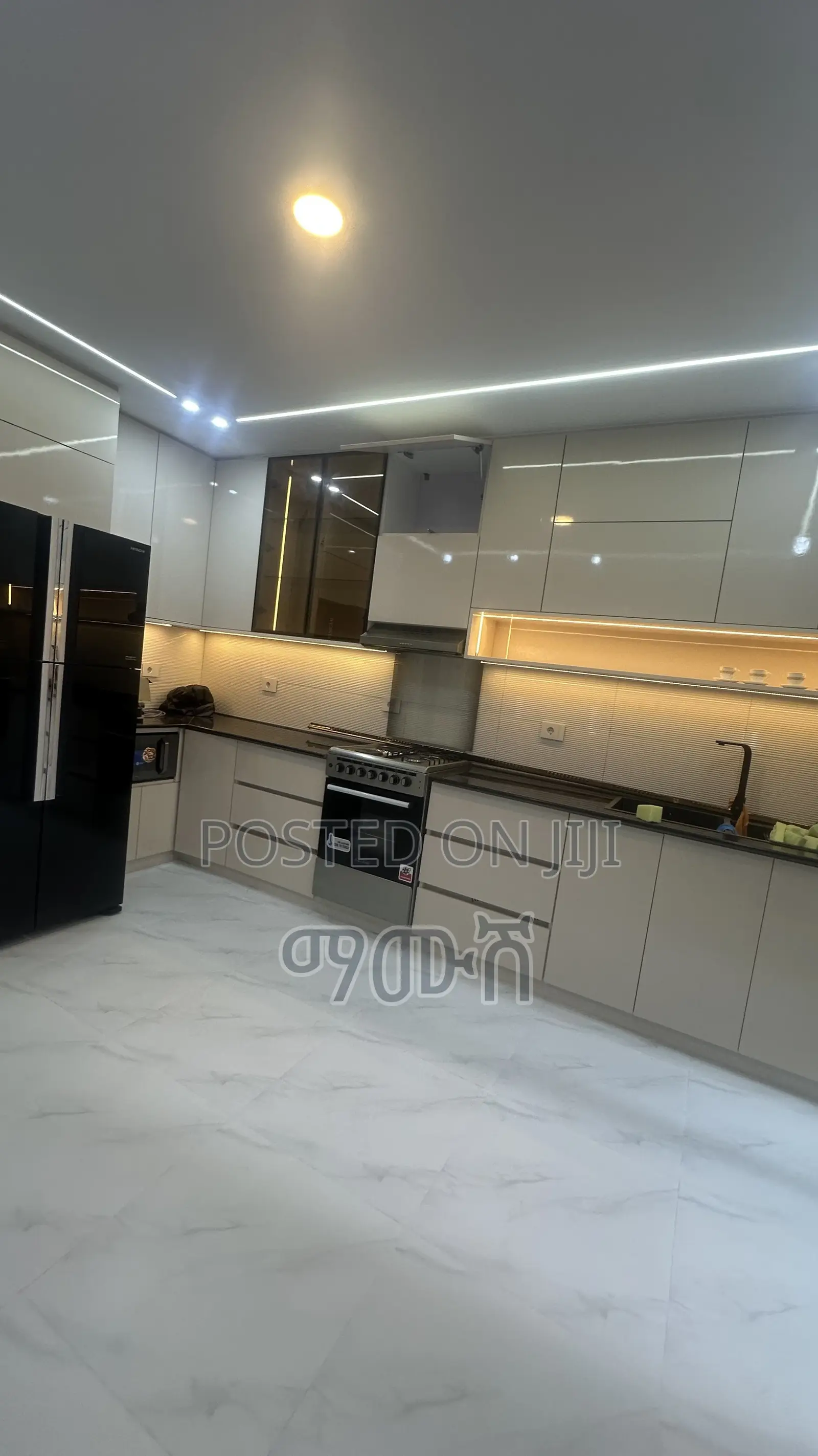 Furnished 5bdrm Apartment in አያት, Bole for rent
