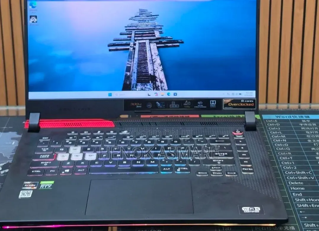 New Laptop Asus ROG Strix G15 16GB AMD Ryzen 9 SSD 512GB