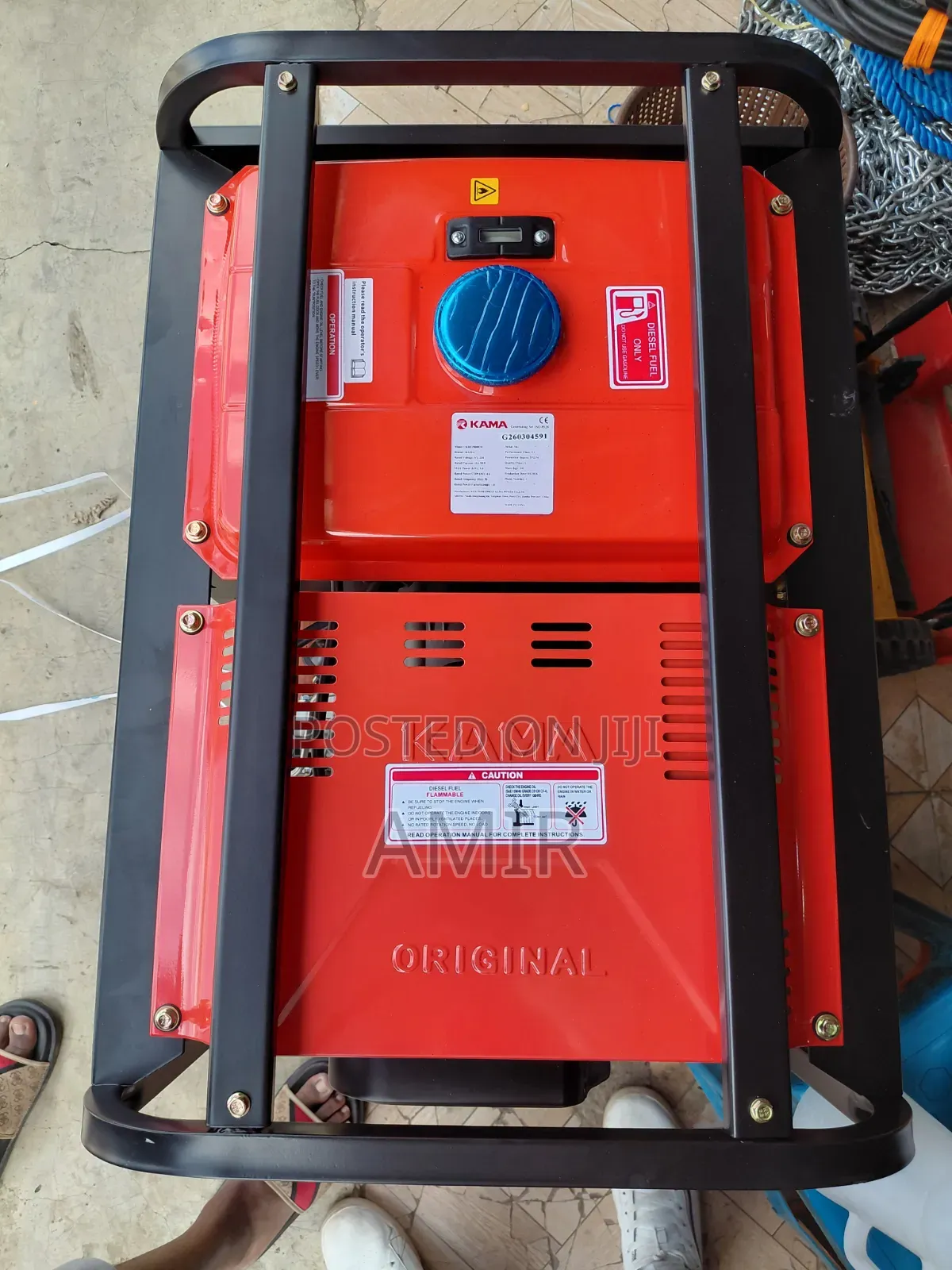 KAMA KDE 7800EW Diesel Generator Welding Machine