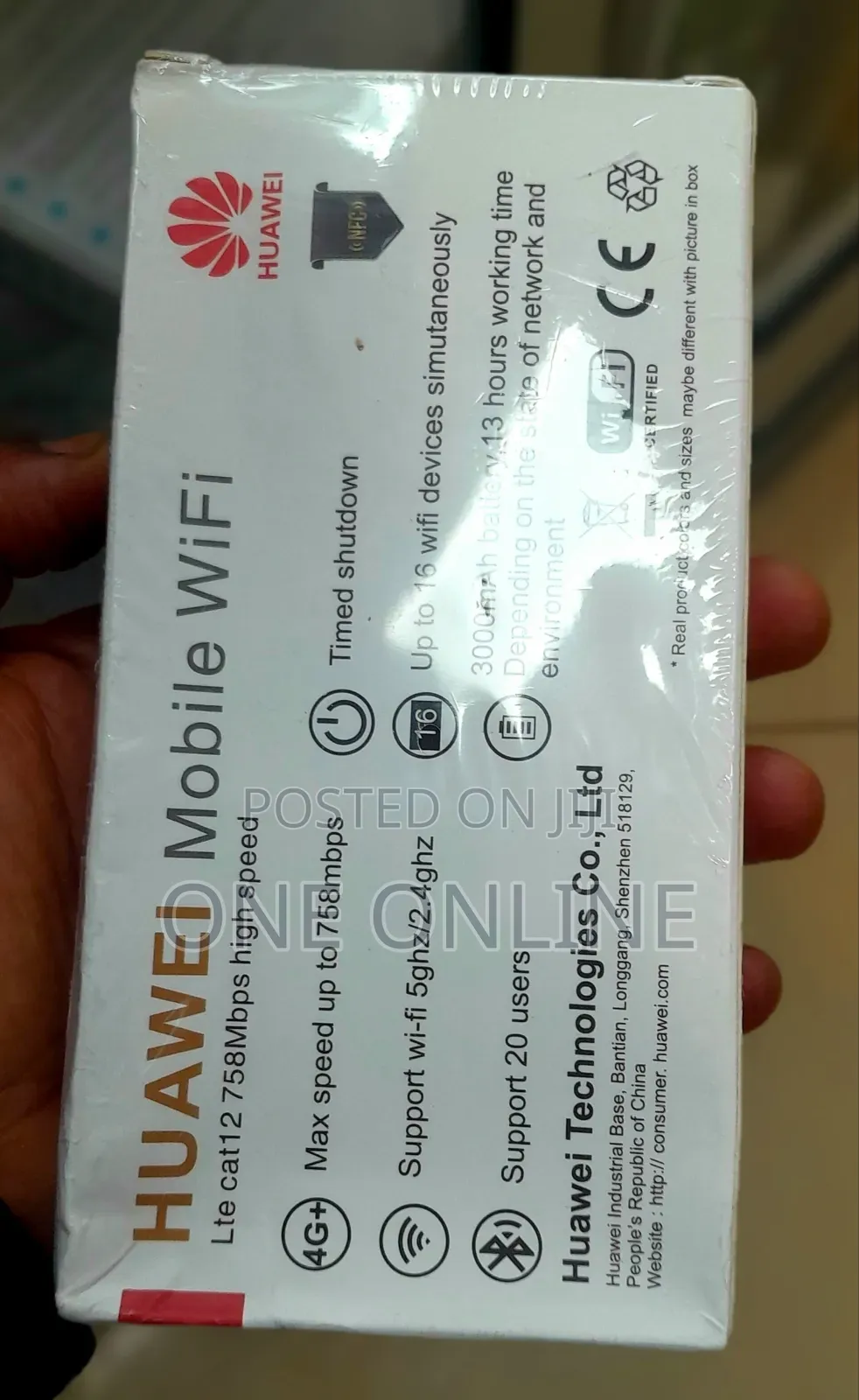 HUAWEI Mobile WiFi – LTE Cat 12