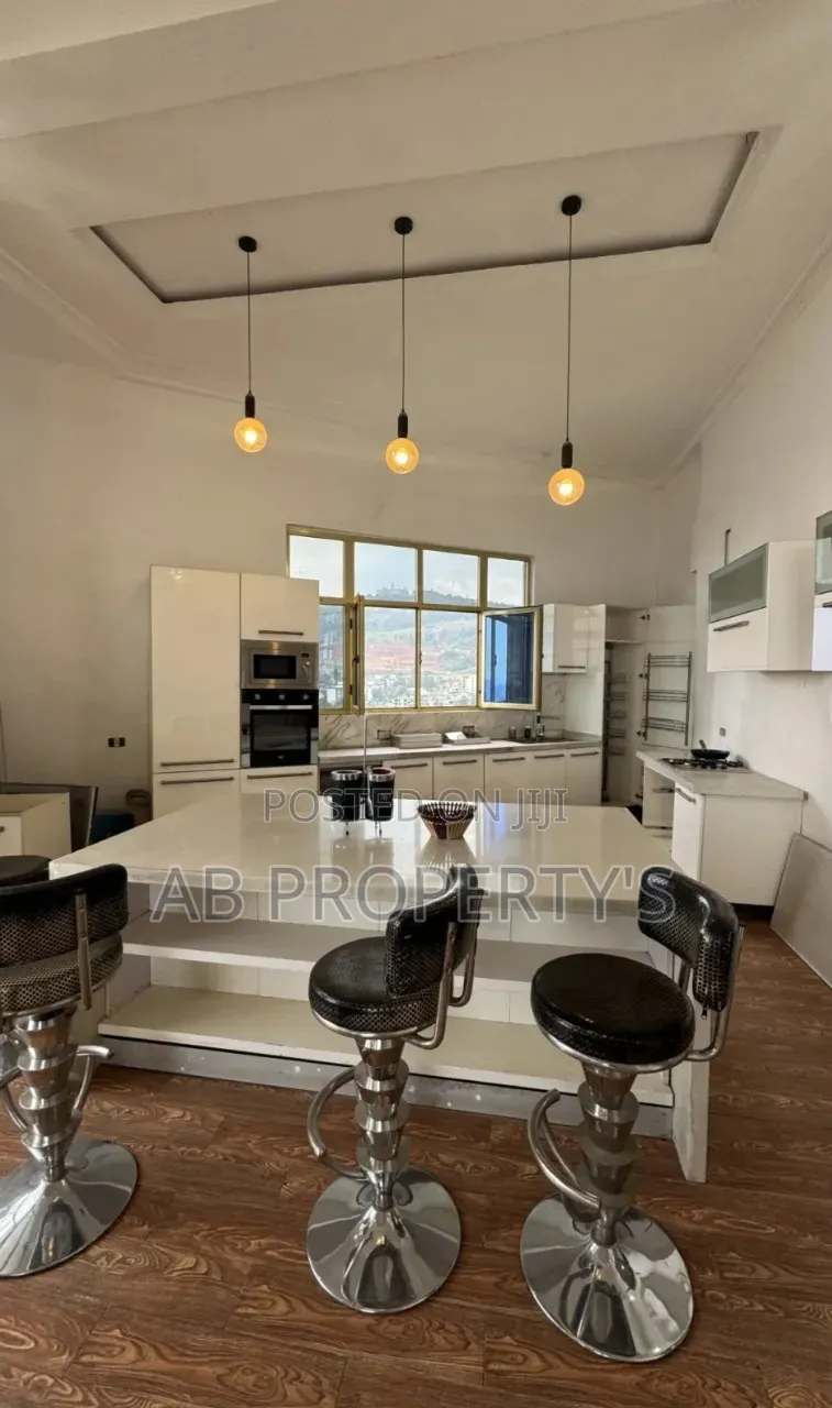 Furnished 4bdrm Apartment in Top View, Yeka for sale