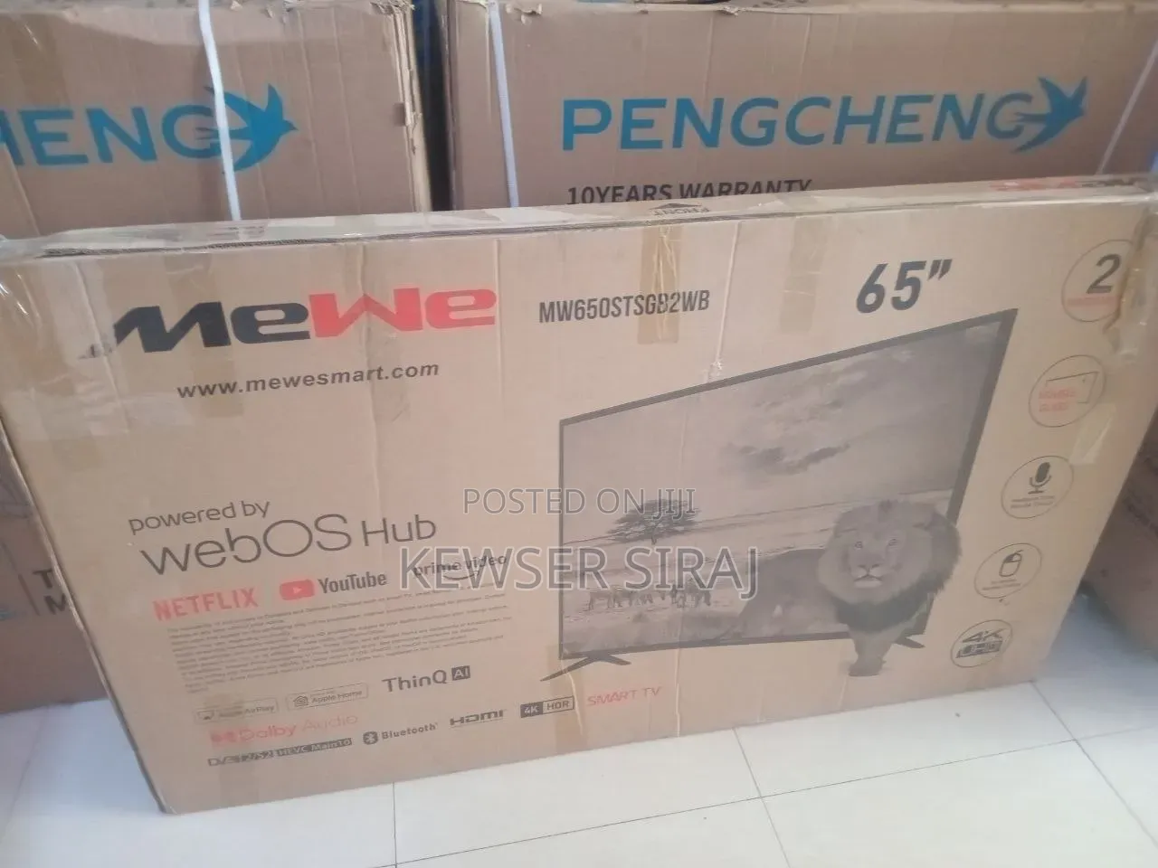 Mewe 65inch 4k Smart Android TV