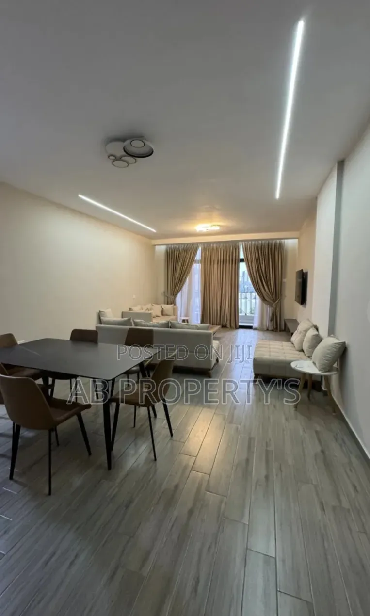 Furnished 3bdrm Apartment in ሳርቤት አፍሪካ ህብረት, Kirkos for sale