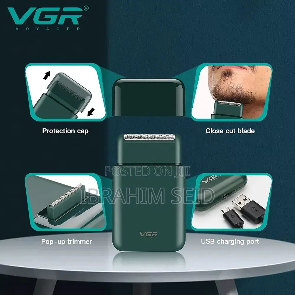 VGR Professional Hair Shaver Pop-Up Trimmer