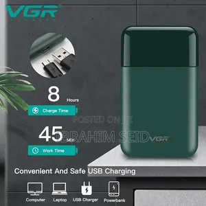 VGR Professional Hair Shaver Pop-Up Trimmer