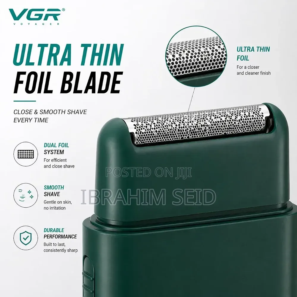 VGR Professional Hair Shaver Pop-Up Trimmer