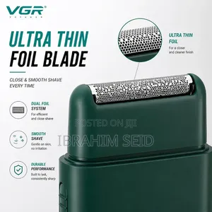 VGR Professional Hair Shaver Pop-Up Trimmer