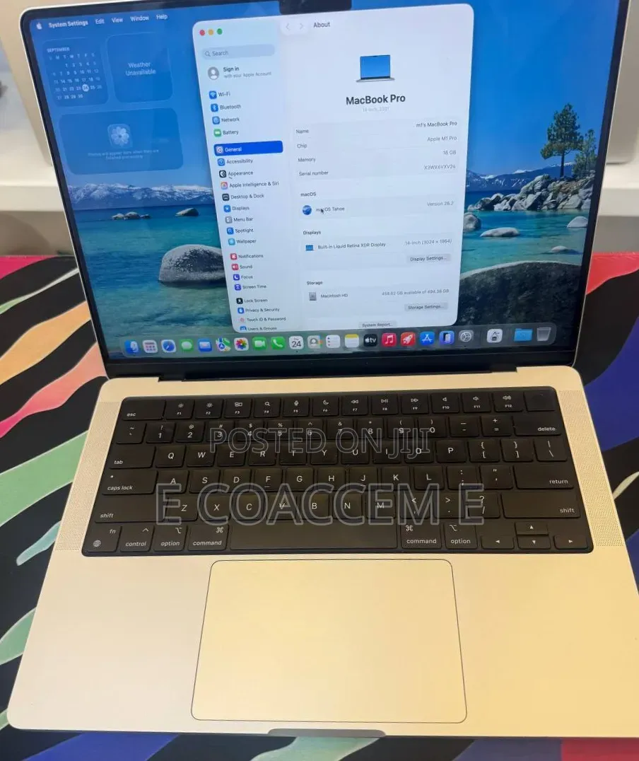 New Laptop Apple MacBook 16GB SSD 512GB