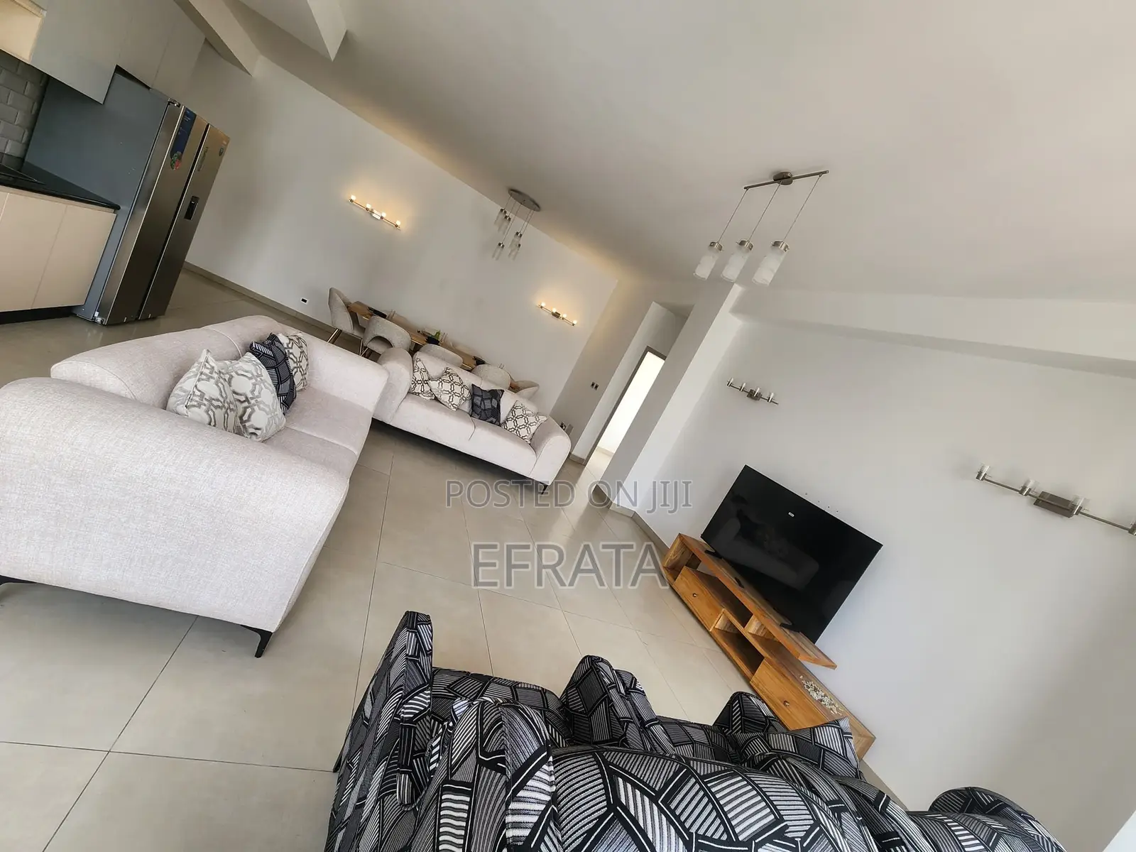 Furnished 3bdrm Apartment in Bole for rent