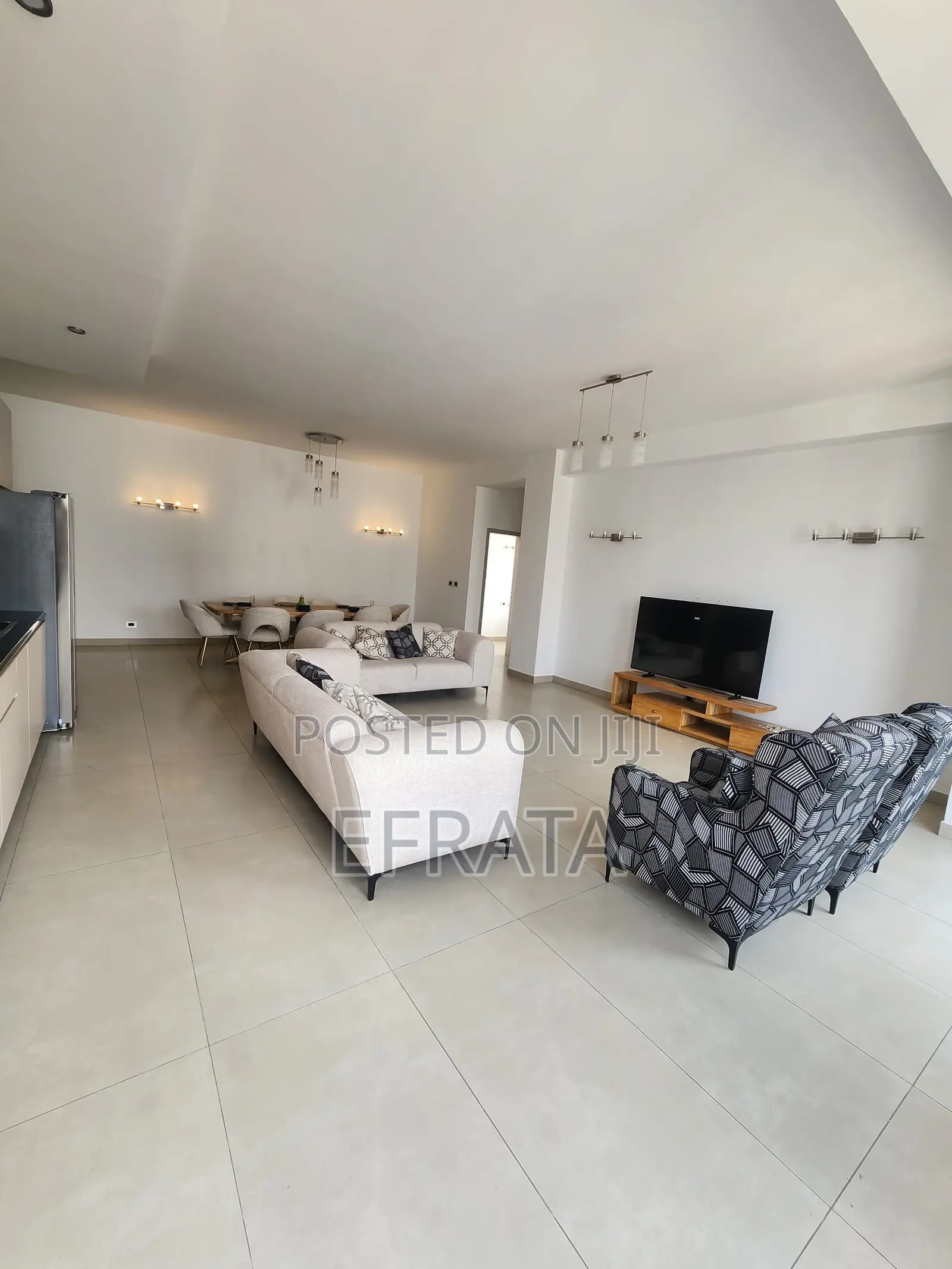 Furnished 3bdrm Apartment in Bole for rent