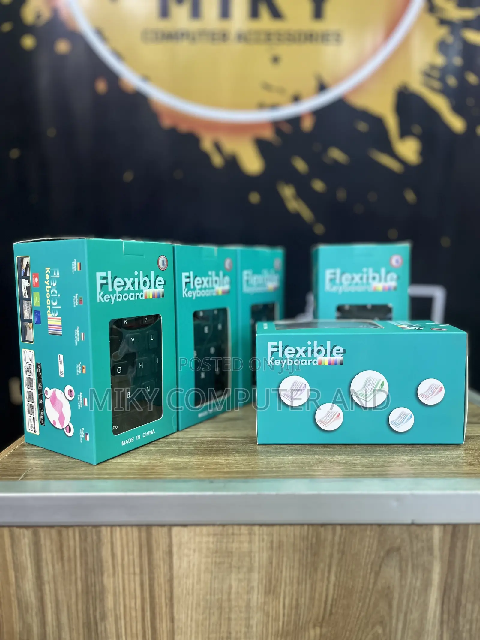 Flexible PC Keyboard | ተጣጣፊ ኮምፒውተር ኪቦርድ