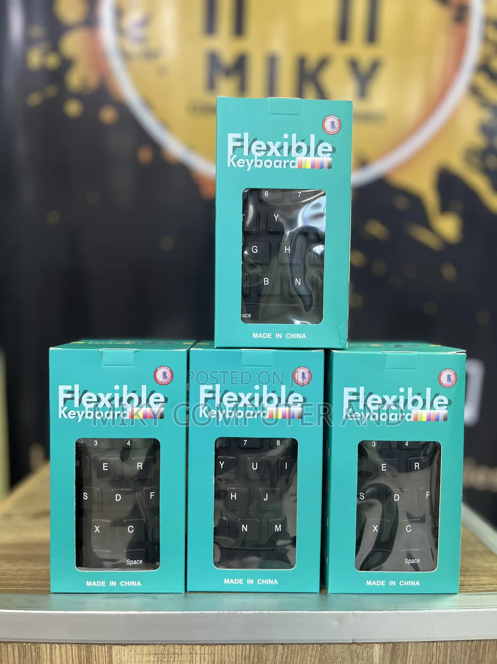 Flexible PC Keyboard | ተጣጣፊ ኮምፒውተር ኪቦርድ