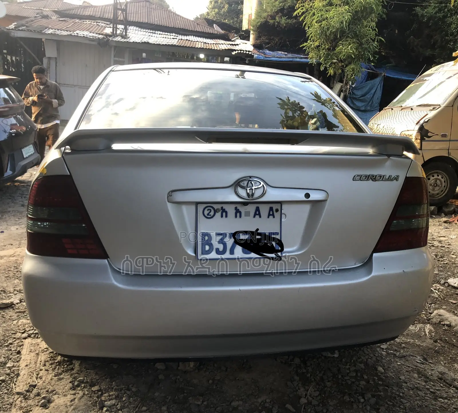 Toyota Corolla 2003 Gray