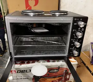 FLIPS Mini Oven 60L – Multi-Function Oven With Double Hot Plates