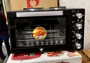 FLIPS Mini Oven 60L – Multi-Function Oven With Double Hot Plates