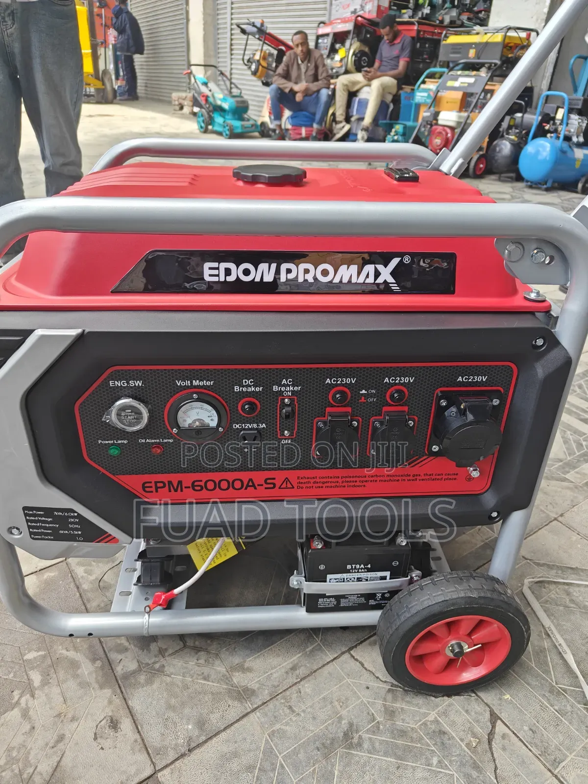 6KW Gasoline Generator Edon Pro Max