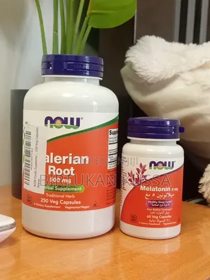 Valerian Root Melatonin Sleep Support Supplement