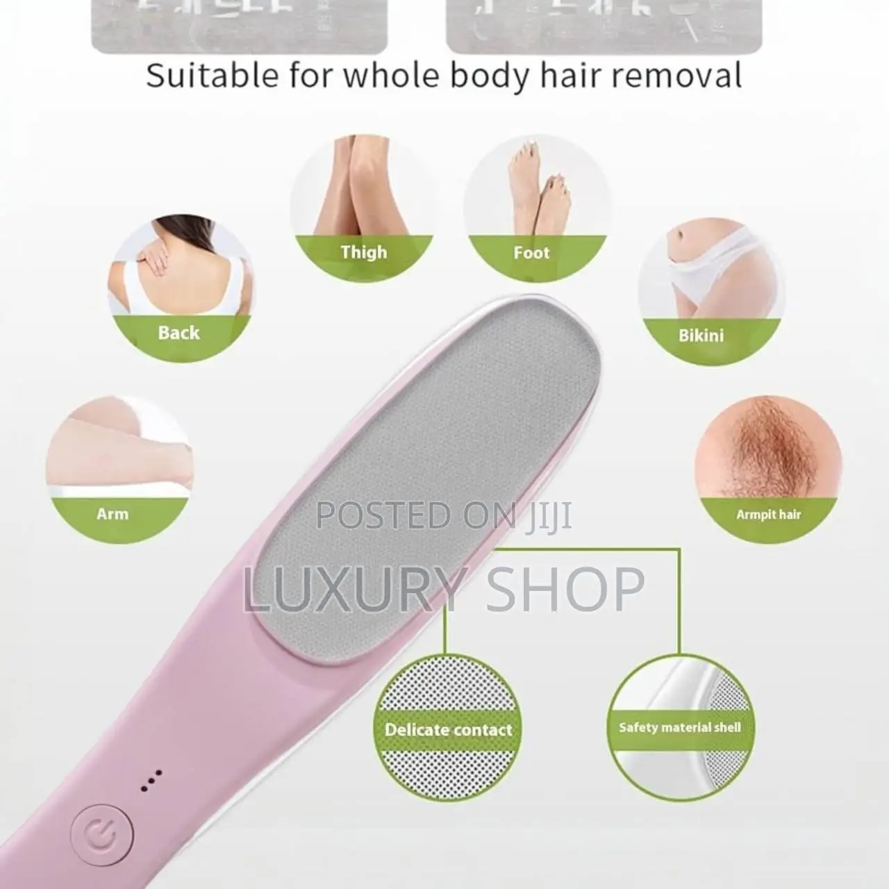 Electric Foot Grinder and Hair Remover